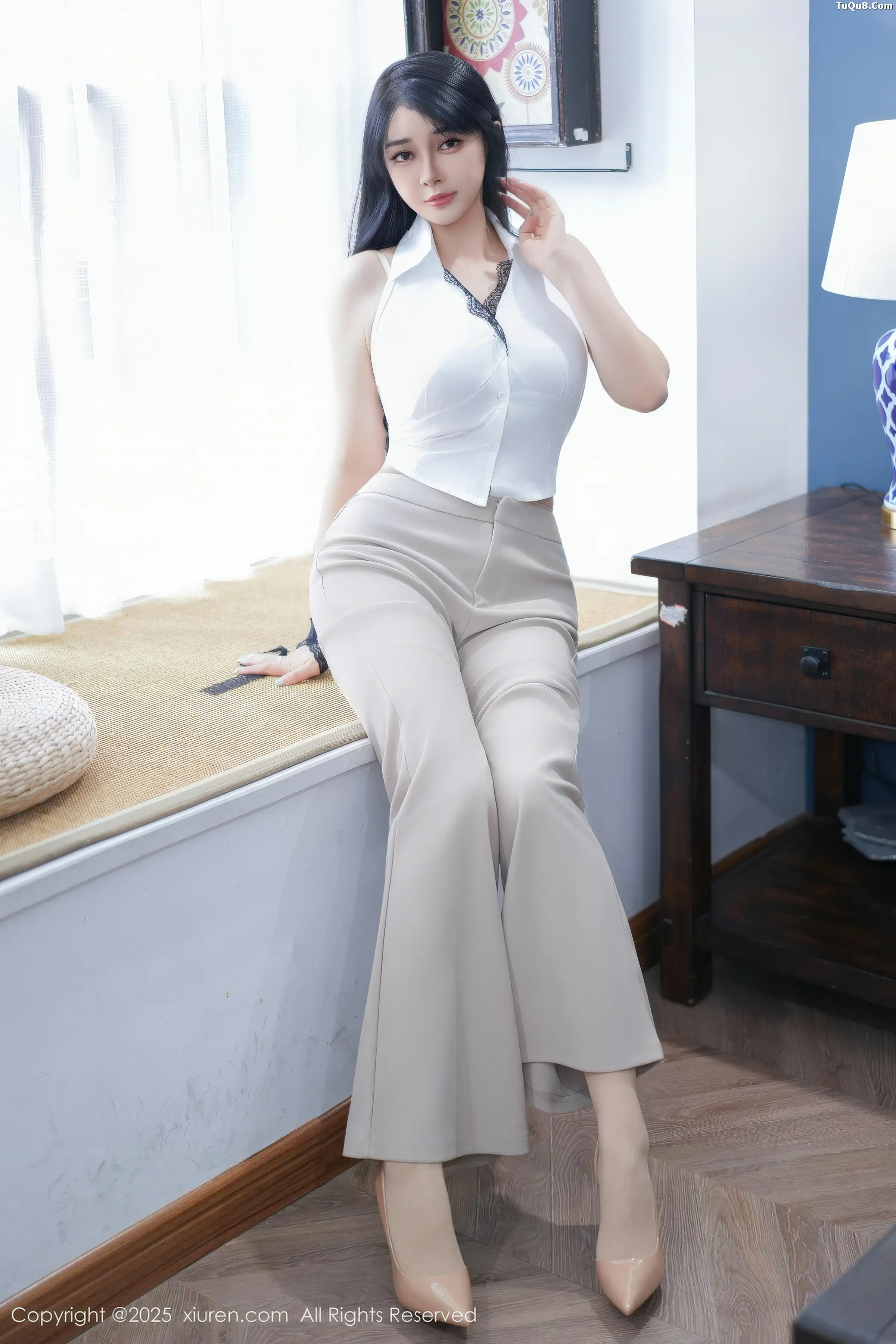 Kai Zhu Master's Sexy Light Lingerie and Sheer Mesh Photo Shoot Featuring a Voluptuous Figure 67P