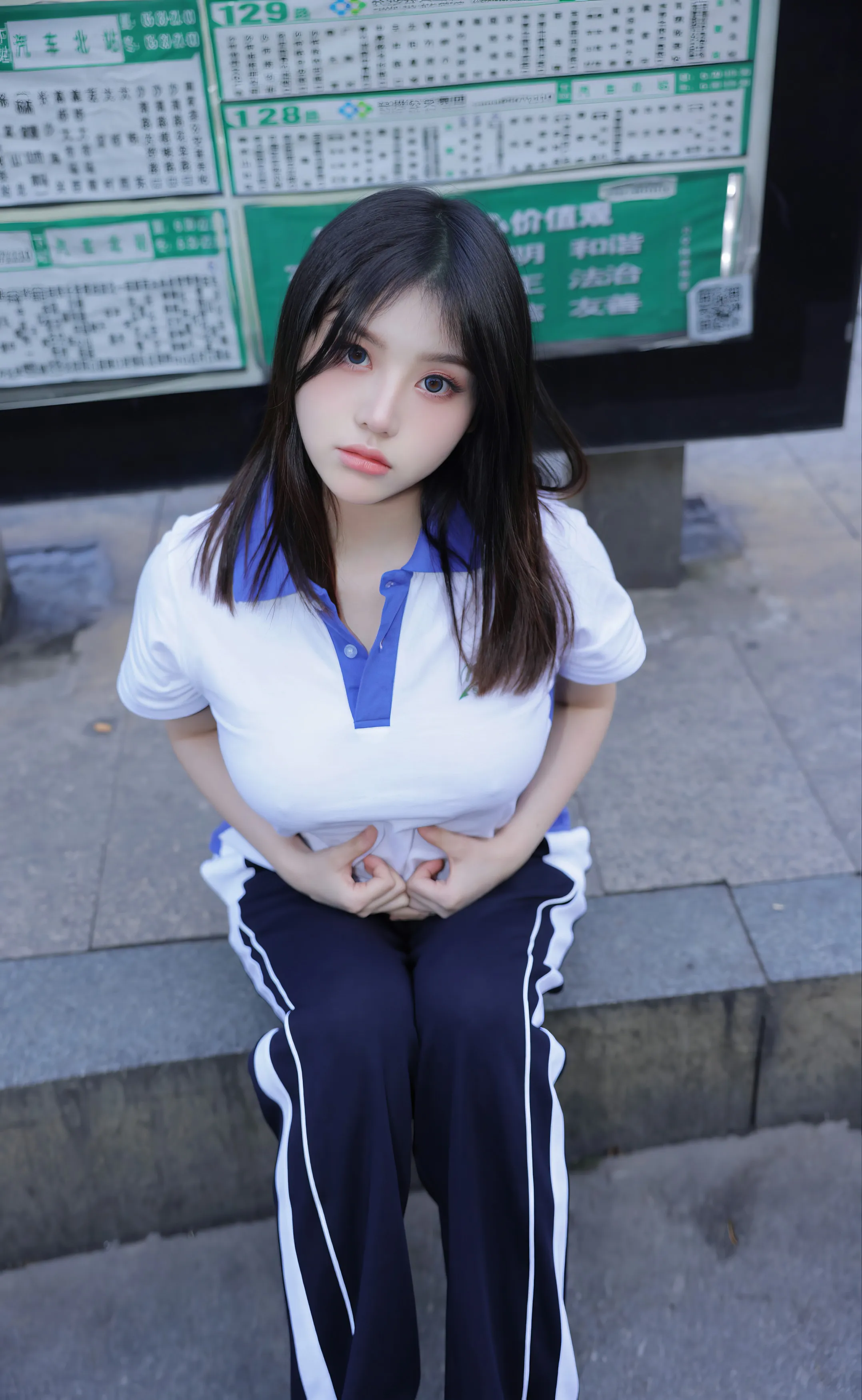 Paid Model Content Douban Sauce Tempting Private Shoot Benefits Bus 82P 6
