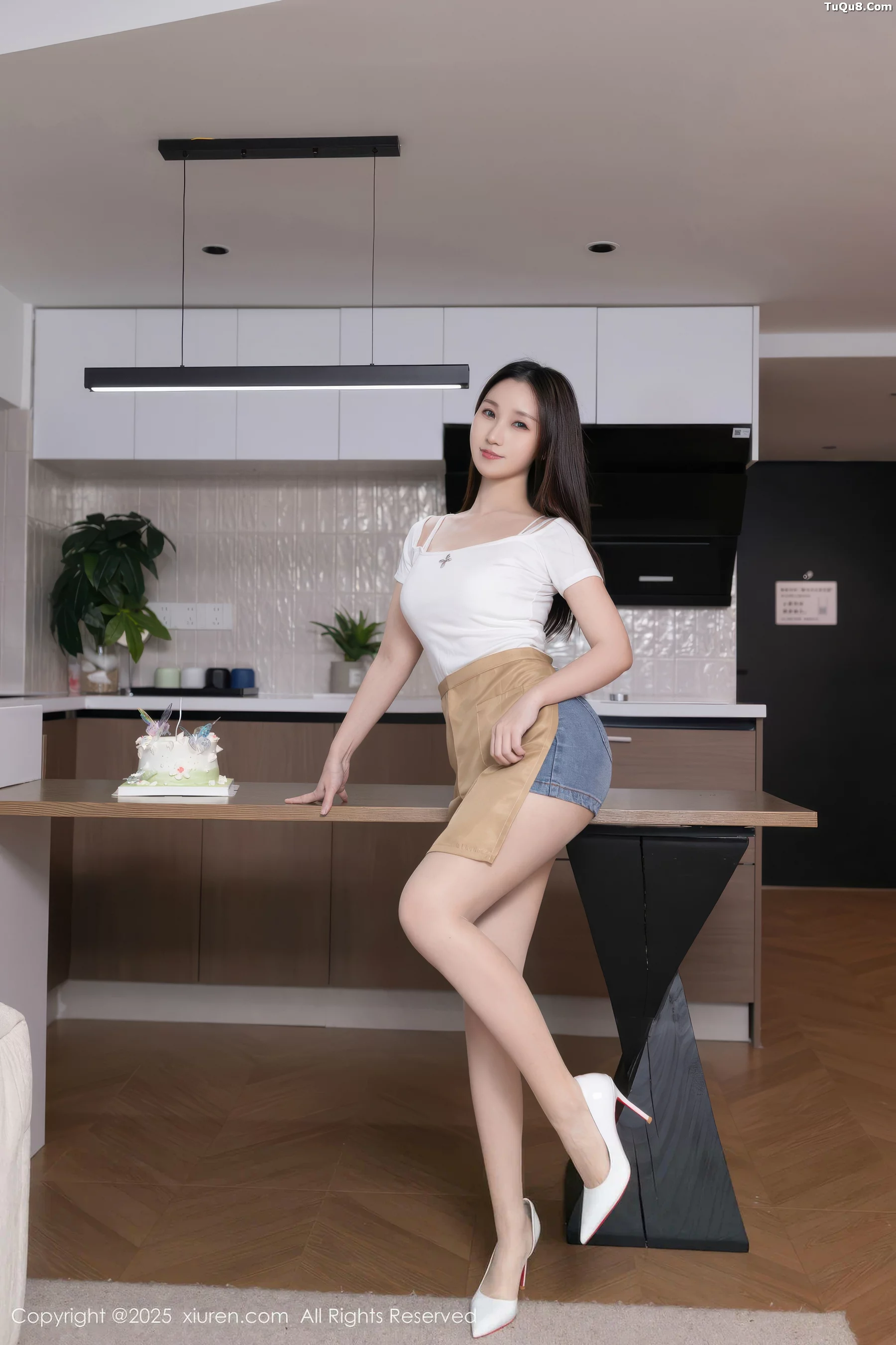 Xingzi Yada Sexy White Lace Lingerie with Sheer Fabric Photoshoot of Graceful Figure Super Beautiful Photo Set 76P 2