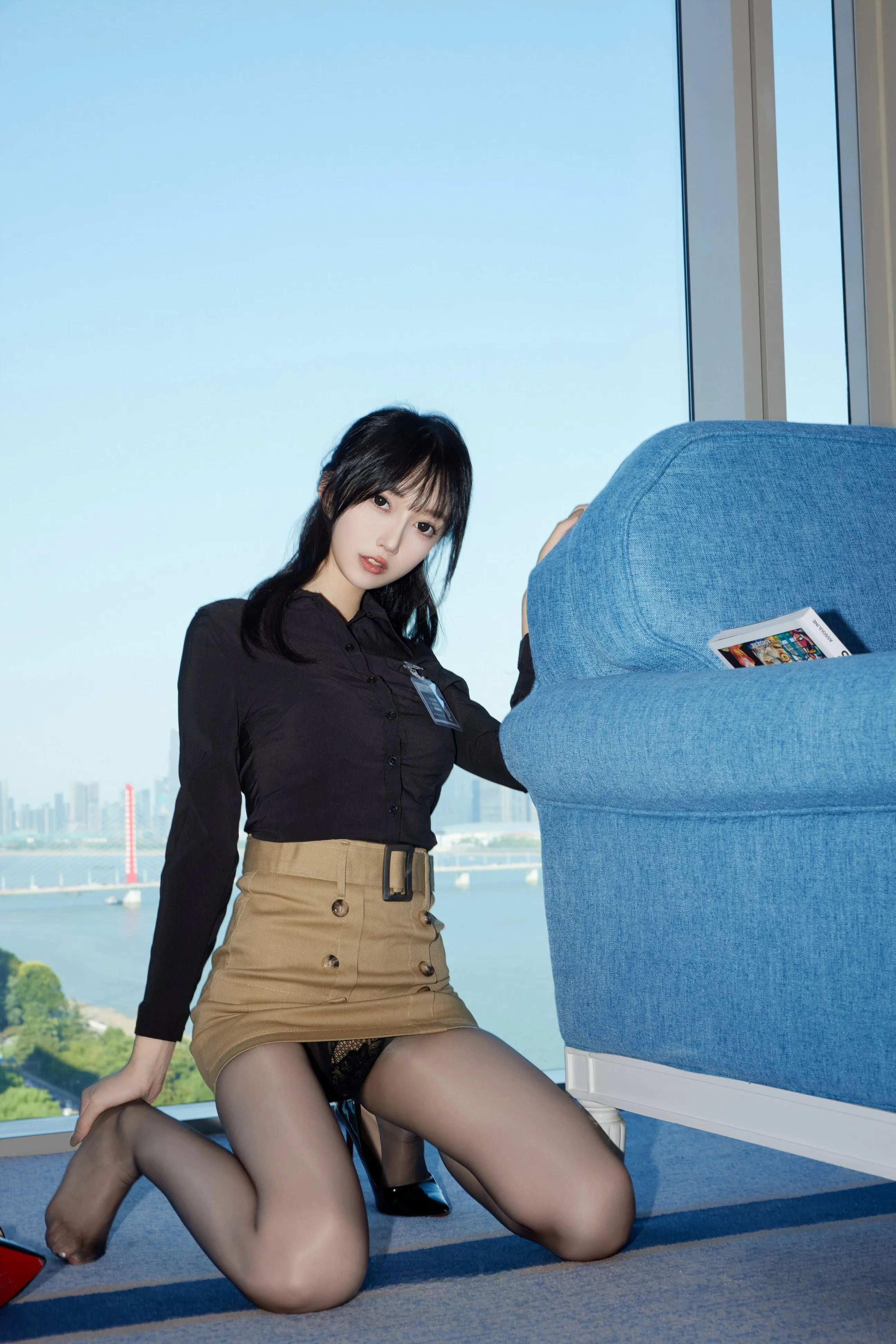 [Paid Content] Yue'er Yueer Seductive Private Shoot Bonus The Owner of the Building 77P 2