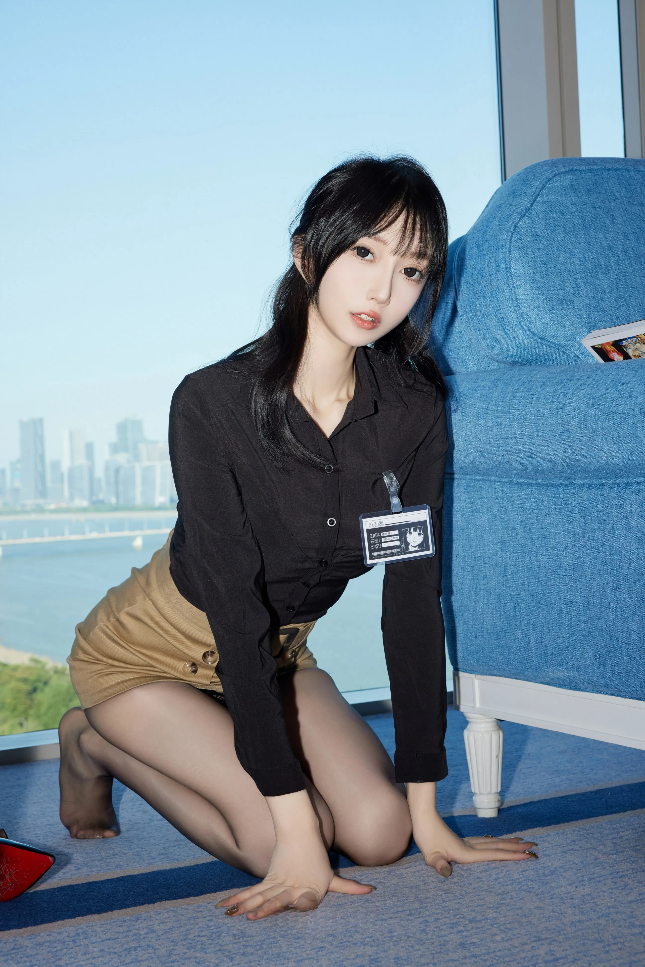 [Paid Content] Yue'er Yueer Seductive Private Shoot Bonus The Owner of the Building 77P 3