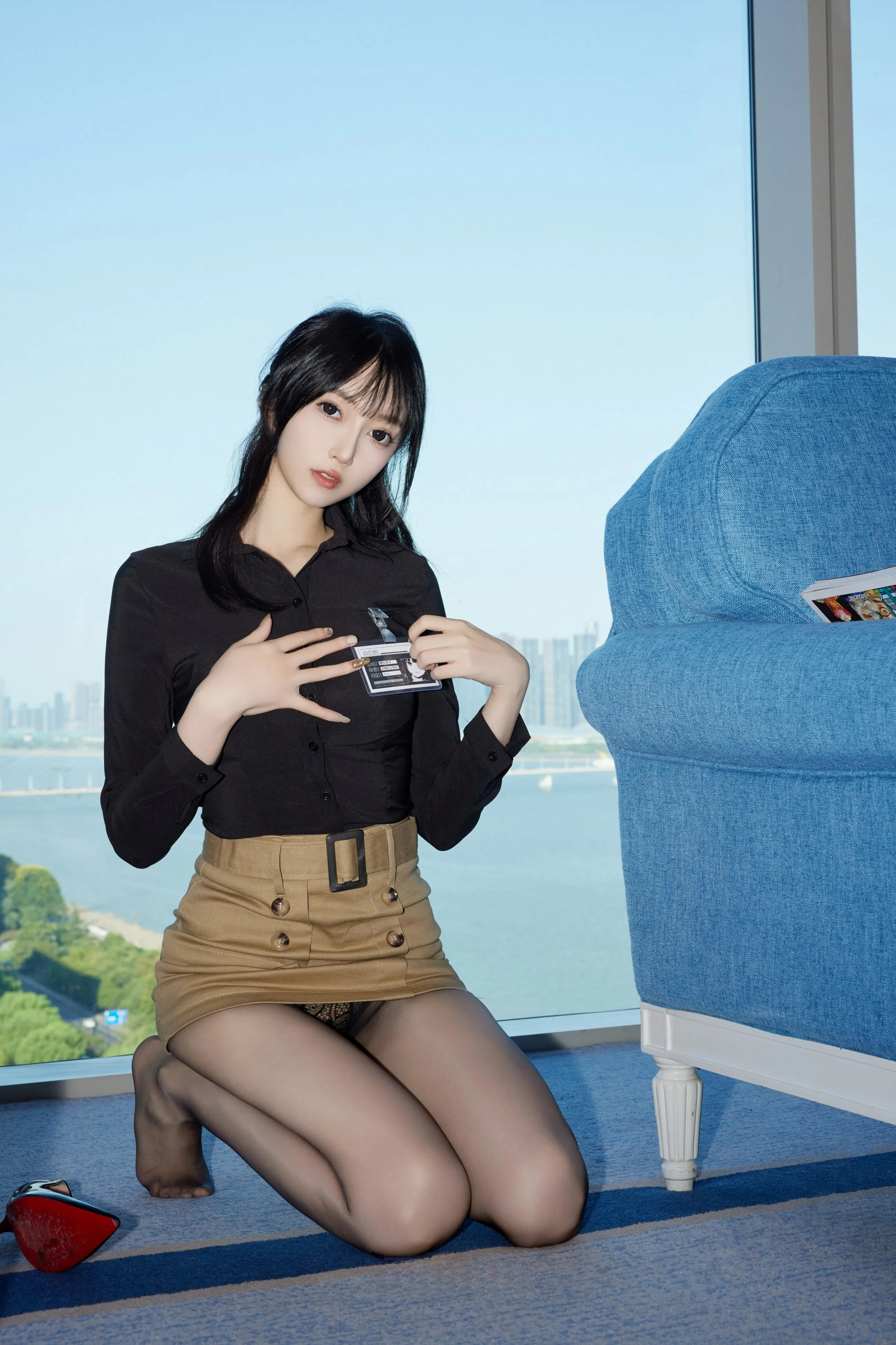 [Paid Content] Yue'er Yueer Seductive Private Shoot Bonus The Owner of the Building 77P 4