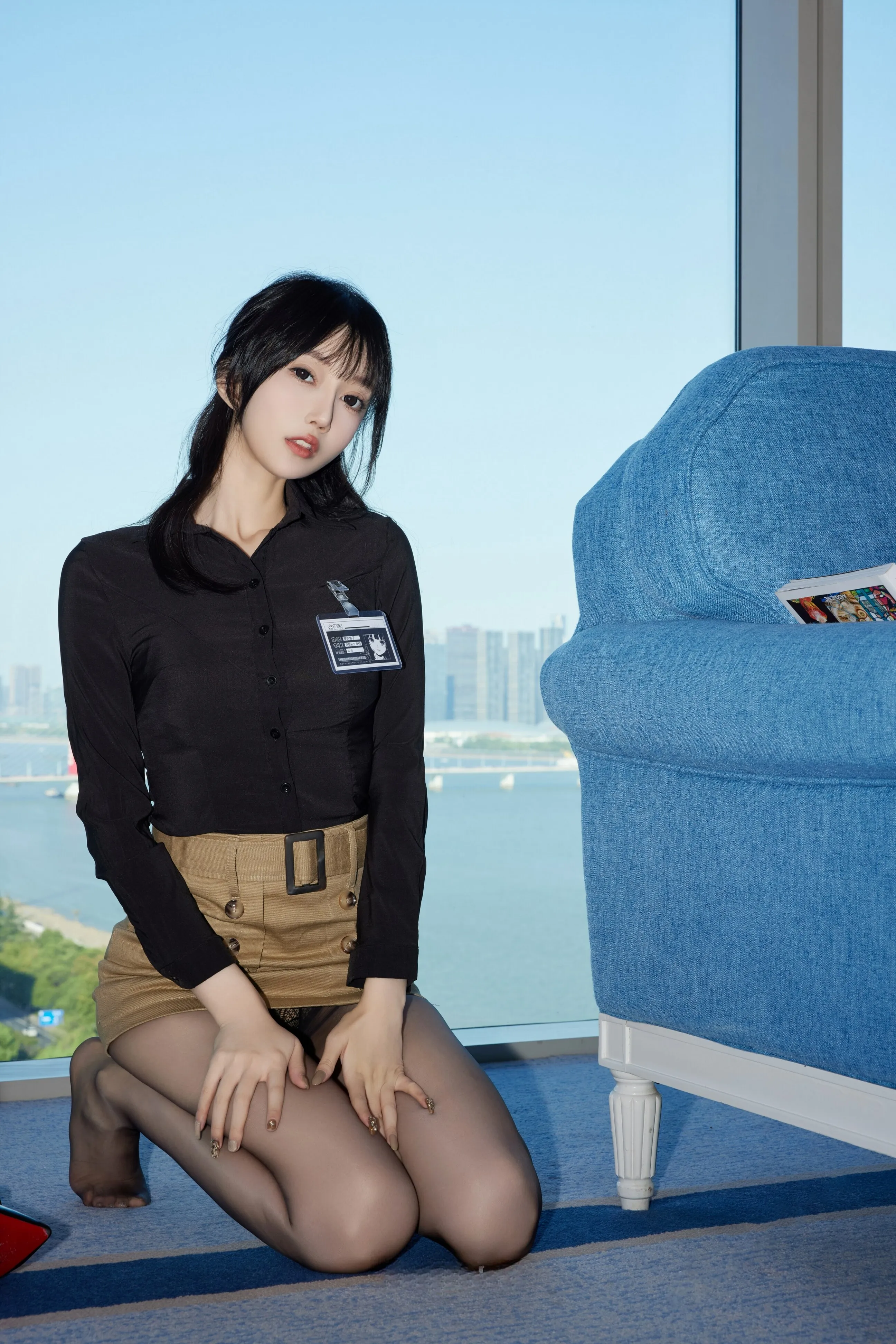 [Paid Content] Yue'er Yueer Seductive Private Shoot Bonus The Owner of the Building 77P 5