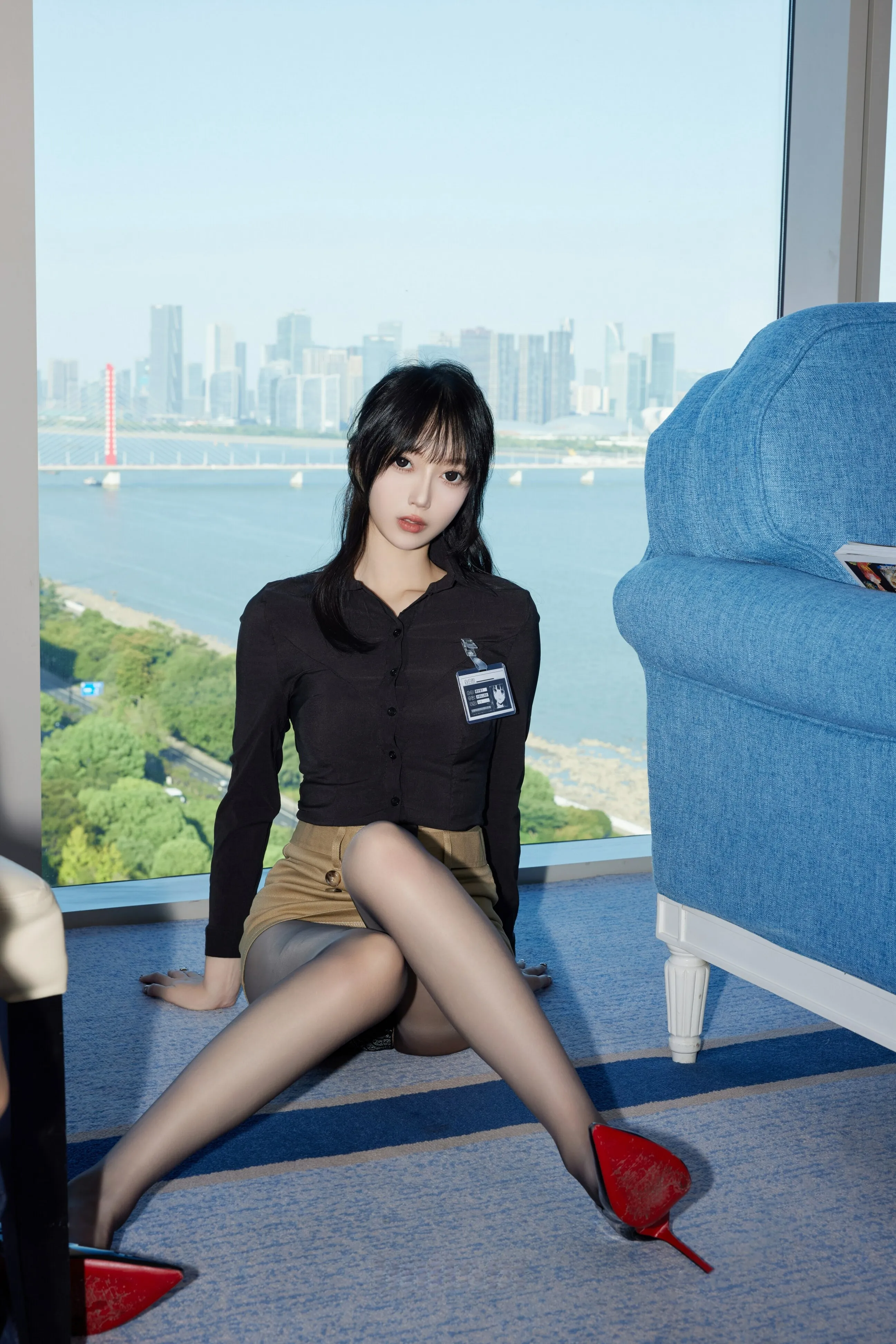 [Paid Content] Yue'er Yueer Seductive Private Shoot Bonus The Owner of the Building 77P 6